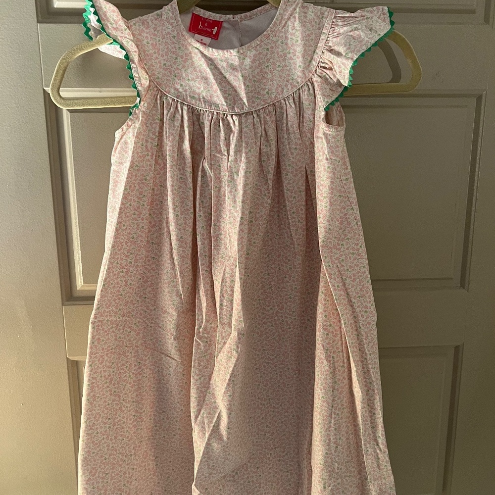 Girls smocked dress
